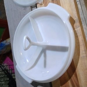 Tupperware Vintage Divided Dish Tray Condiments #608-12